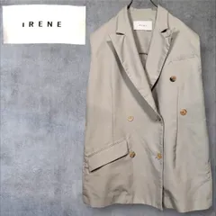 【美品】IRENE アイレネ オーバーサイズ ジレ ベスト ダブル ベルト 2026年最新】IRENE レディース ベスト・ジレの人気アイテム - メルカリ