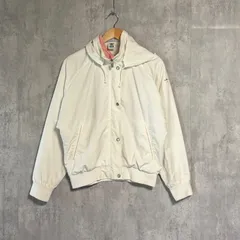 【希少】80s デサント製 アディダス ナイロンジャケット パーカー 白 ピンク M相当 トレフォイルロゴ 刺繍 ビンテージ 古着女子 スポーツミックス Y2K ストリート adidas DESCENTE ナイロンパーカー フルジップ ゆるだぼ オールド