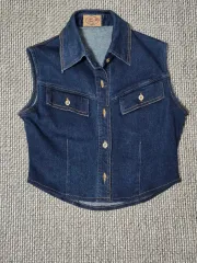 グローバルブリッジ デニム ベスト