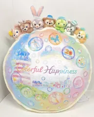 東京ディズニーシー クッション Duffy and Friends Colorful Happiness 20周年