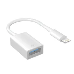 usb otg usb Lightning 変換ケーブル 写真/音声ファイル/ビデオ転送iPhone/iPad対応 耐摩耗素材 設定不要 高速伝送 双方向 ゲーム拡張スロット 変換アダプタ usbカメラアダプタiPhone マウス/キーボード/チューナー/Uデ
