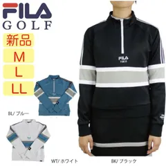 【新品・未使用】M・L・LLサイズ フィラゴルフ レディース ダンボールニットプルオーバー 792240  長袖 大きなサイズ アウター ニット FILA GOLF