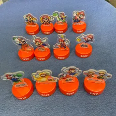 スーパーマリオブラザーズ 35周年 ボトルマーカー コンプリート 12個セット　管理番号SC258