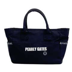 PEARLY GATES パーリーゲイツ  カートバッグ ニコちゃん  ネイビー系  [240101632314] ゴルフウェア ストスト