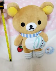 エブリデイ ゴー ベ リラックマ ぬいぐるみ ストライプ ボーダー柄 クマ