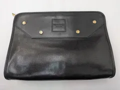 N【ヴィンテージ】NINA RICCI ニナリッチ セカンドバッグ クラッチバッグ ブラック
