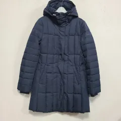 カルバン・クライン ジーンズ ネイビー キルティングダウンコート レディース Mサイズ ㅡ0108