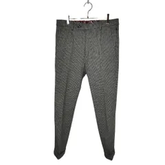 1PIU1UGUALE3 ウノピゥウノウグァーレトレ TRAVEL PANTS トラベル 千鳥格子 スラックス パンツ MRP477 WOL111 4 グレー メンズのサムネイル