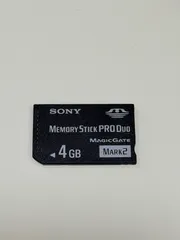 PSP対応 SONYメモリースティック PRO Duo 4GB 動作確認済 1枚