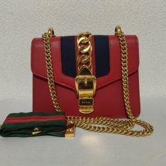 ✨極美品✨ GUCCI シルヴィ シェリーライン チェーン ショルダーバッグ