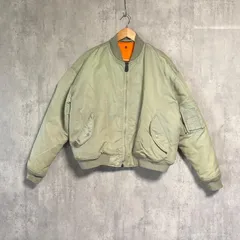 希少色 MA-1 フライトジャケット M シルバー｜フライングタイガース 裏地オレンジ ミリタリー ブルゾン 中綿 厚手 極暖【ヴィンテージ感】メンズ レディース 兼用 ストリート Y2K 短丈 テック カジュアル アウター 秋冬 送料無料