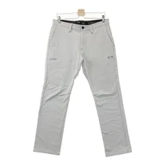 サイズ：34 OAKLEY オークリー  裏起毛 ストレッチパンツ スカル刺繍  グレー系 [240101634611] ゴルフウェア メンズ ストスト