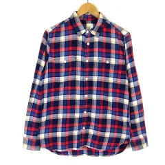 ギャップ GAP DESIGNED&CRAFTED シャツ ネルシャツ チェック 長袖 S マルチカラー