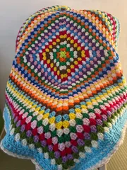 マルチカバー　ブランケット　黄緑