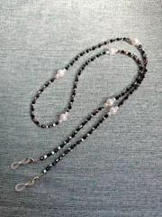 ビーズストラップ マスクストラップ メガネチェーン　ハンドメイド