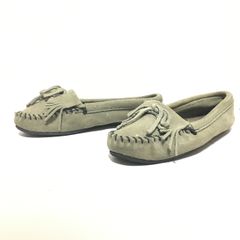 MINNETONKA モカシン スエード ベージュ キルティー モカシン - メルカリ