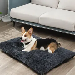 もふもふ 暖かい ペットクッション ペットクッション 洗える ペットマット ふわふわ 保温防寒 寒さ対策 猫ベッド 滑り止め もこもこ 犬ベッド ぐっすり眠る ペット用ベッド Qhoculi 通年 猫 猫 犬 小動物用 犬 ペット用品 おしゃれ 丸洗い お祝い