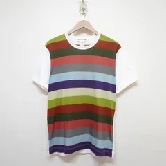 COMME des GARCONS SHIRT (L) マルチボーダー Tシャツ S28103 コムデギャルソンシャツ 20SS J7-146のサムネイル