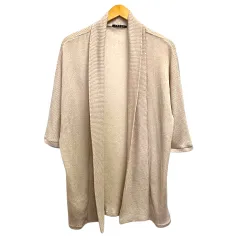 イング INGNI カーディガン ニット ショールカラー M ベージュ