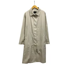 23区 オンワード樫山 トレンチコート 長袖 無地 コットン 213-5 CM WW HS0301 44 ベージュ
