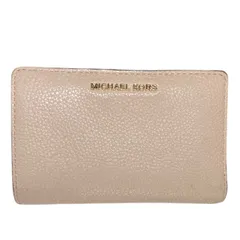 ☆MICHAEL KORS マイケルコース レディース 折財布  32R4G8ED6L 二つ折り財布 ピンクベージュ 