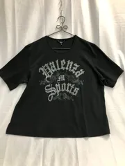 VALENZA SPORT バレンザスポーツ ロゴTシャツ ラインストーン タグ付き サイズ48のサムネイル