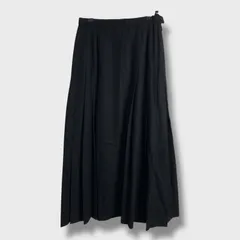 ☆PENDLETON☆ペンドルトン☆プリーツロングスカート☆ウールスカート☆USA製☆黒☆サイズ6☆レディースM相当☆C26Mのサムネイル