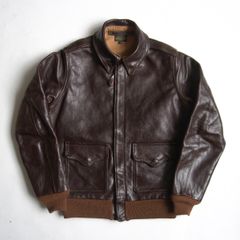 美品】EASTMAN LEATHER CLOTHING【A-2 レザー フライトジャケット】40