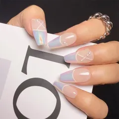 S) (ストラップ 人気つけ爪 両面テープ・木棒・爪やすり付き 高級レストラン パーティー ショッピング デート 卒業写真 オフィスネイル 成人式 結婚式 フォトウェディング 手作りサロン級 ミディアム・ロングサイズ レオパード柄 大理石柄 バタフライ グラデ