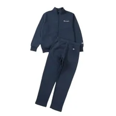 新品 [チャンピオン] スウェット 長袖 刺繍ロゴ ジップジャケット& ロングパンツ MEN’S BASIC C3-CW03-370-M