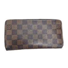 LOUIS VUITTON ルイヴィトン ジッピーウォレット N41661 ブラック ダミエ エベヌ 長財布 ユニセックス 【中古】 22511R7