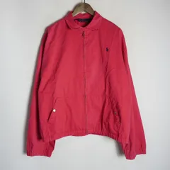 希少カラー 80S 90S POLO by Ralph Lauren ポロ バイ ラルフローレン スウィングトップ ジャケット ブルゾン ビンテージ ピンク L 879Q★4