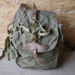 EUROミリタリー バックパック コットンキャンバス リュックサック 