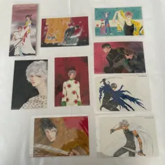 【新品未開封】樹なつみ原画展　ポストカード8枚、一筆箋セット　花咲ける青少年・獣王星・八雲立つ・OZ・PASSION PAREDO 白泉社 ・T-10のサムネイル