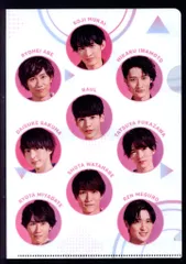 SnowMan ノベルティ/販促品 A5ミニクリアファイル*丸