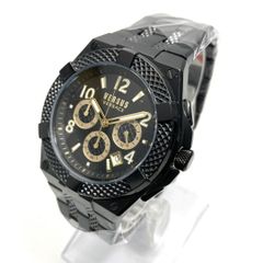 希少】VERSACE ヴェルサーチ 腕時計 クロノグラフ VEZ7 クリア - メルカリ
