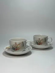 WEDGWOOD ウェッジウッド「ピーターラビット」カップ＆ソーサー 2客セット