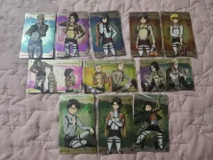 進撃の巨人 メタルカード コレクション リヴァイ エレン ミカサ エルヴィン など