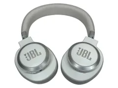 JBL (ジェイビーエル) by HARMAN LIVE770 NC ワイヤレスヘッドホン ノイズキャンセリング ホワイト 家電/065