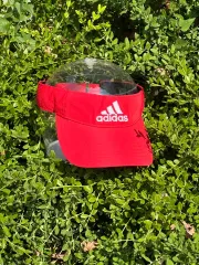 F アディダス ロゴ レッド サンキャップ ソンブラウザー 帽子