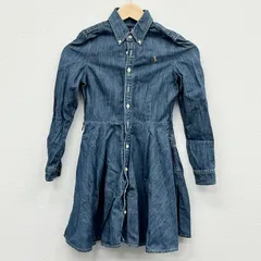 ラルフローレン　デニムワンピース　キッズ　140