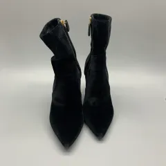 PRADA プラダ スウェード アンクル ブーツ ブラック 36 5サイズ