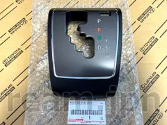 新品トヨタ純正 200系 ハイエース ダークプライム2 シフトホールベゼル ダークシルバー シフトパネル レジアスエース ダークプライム? JDMのサムネイル