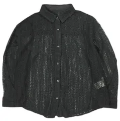 URBAN RESEARCH Sonny Label アーバンリサーチ ソニーレーベル 24AW ルーズレースシャツ LA46-23R002 Free ブラック 長袖 トップス g24472