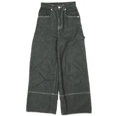 SENSE OF PLACE by URBAN RESEARCH センスオブプレイスバイアーバンリサーチ 24SS ステッチペインターバギーデニム AA44-24S005 S BLACK ジップフライ ジーンズ パンツ ボトムス g24459のサムネイル