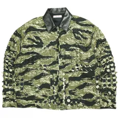 SYUMAN. シュウマン 25SS 日本製 Parallel Laser Cut Top レーザーカット カモフラージュジャケット 25SS-SY014 2 CAMO SYU.HOMME 定価80,300円 アウター g24498のサムネイル