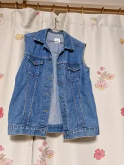 デニム ベスト