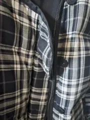 DKNY チェック パターン ダウン アウター