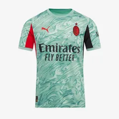 【送料無料・匿名配送】PUMA プーマ ACミラン 25/26 公式 GK ホーム シャツ ミント 新品 正規品 日本未発売 選手着用