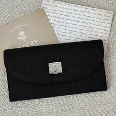 クリスチャンディオール 長財布 トロッター キャンバス レザー ブラック シルバー ウォレットアクセサリー Christian Dior Vintage Monogram Long Wallet Black 22372